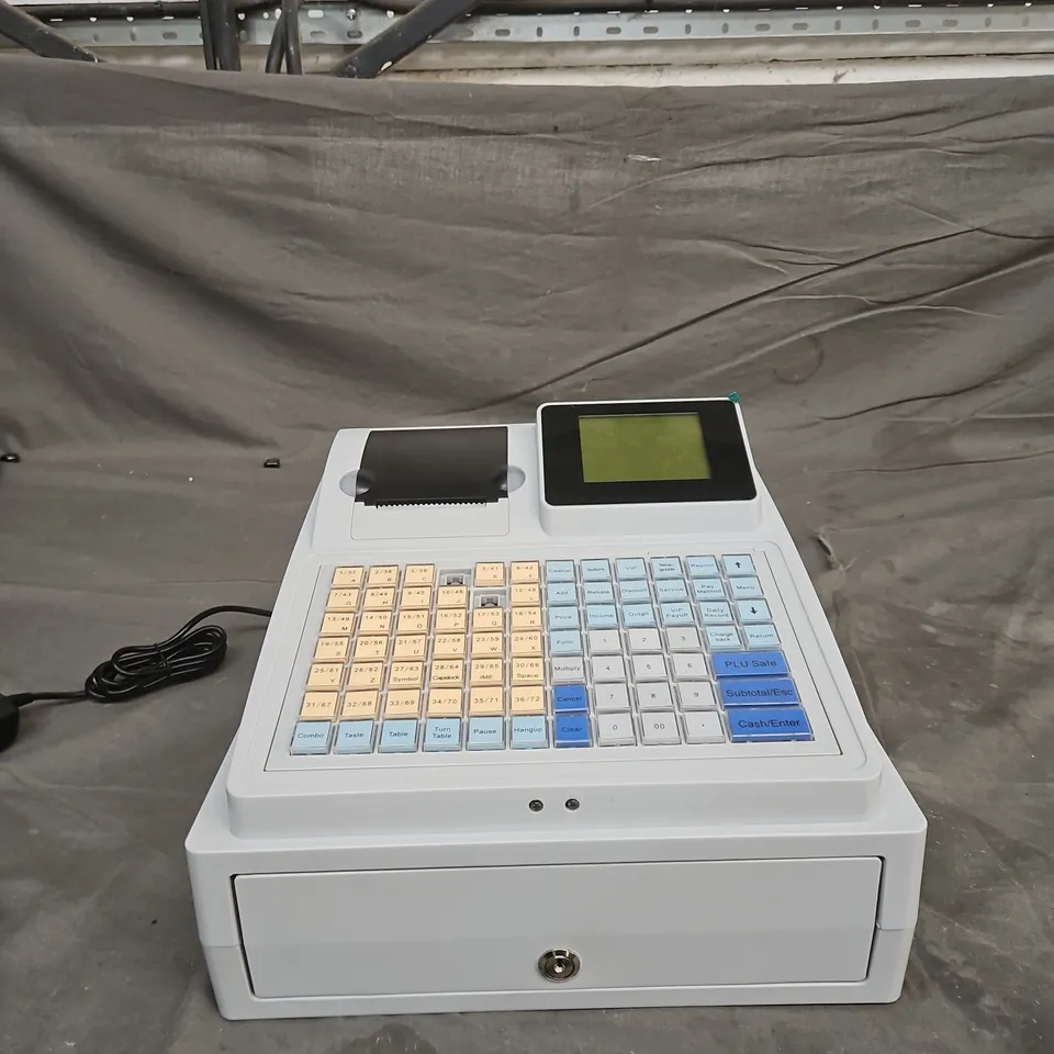 CASH REGISTER WITH RECEIPT PRINTER - MISSING TWO KEYS 