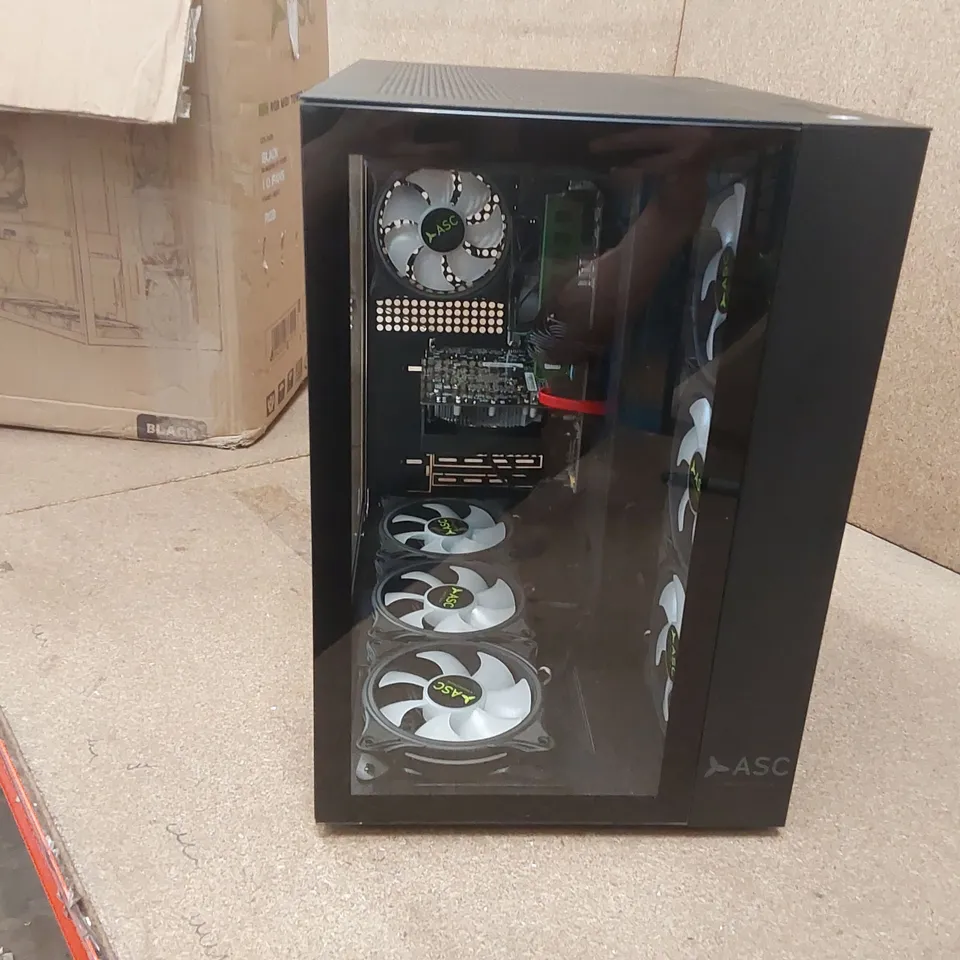BOXED CUSTOM GAMING PC - GEFORCE RTX 3050 6GB PALIT GRAPHICS CARD, INTEL I7 CPU, 16GB RAM, 256GB SSD ECT