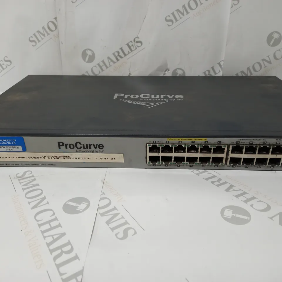 HP PROCURVE 2610 24-PORT NETWORK SWITCH J9086A