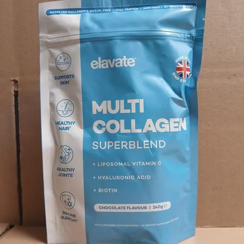 ELAVATE MULTI COLLAGEN SUPERBLEND (240G) - CHOCOLATE FLAVOUR