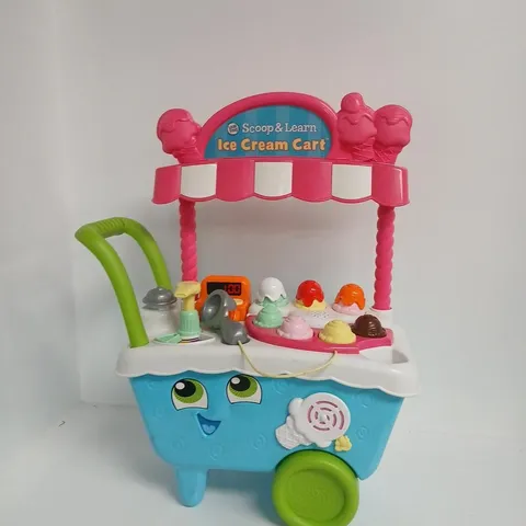 SCOOP & LEARN ICE CREAM CART β PINK/BLUE KIDS TOY PLAYSET