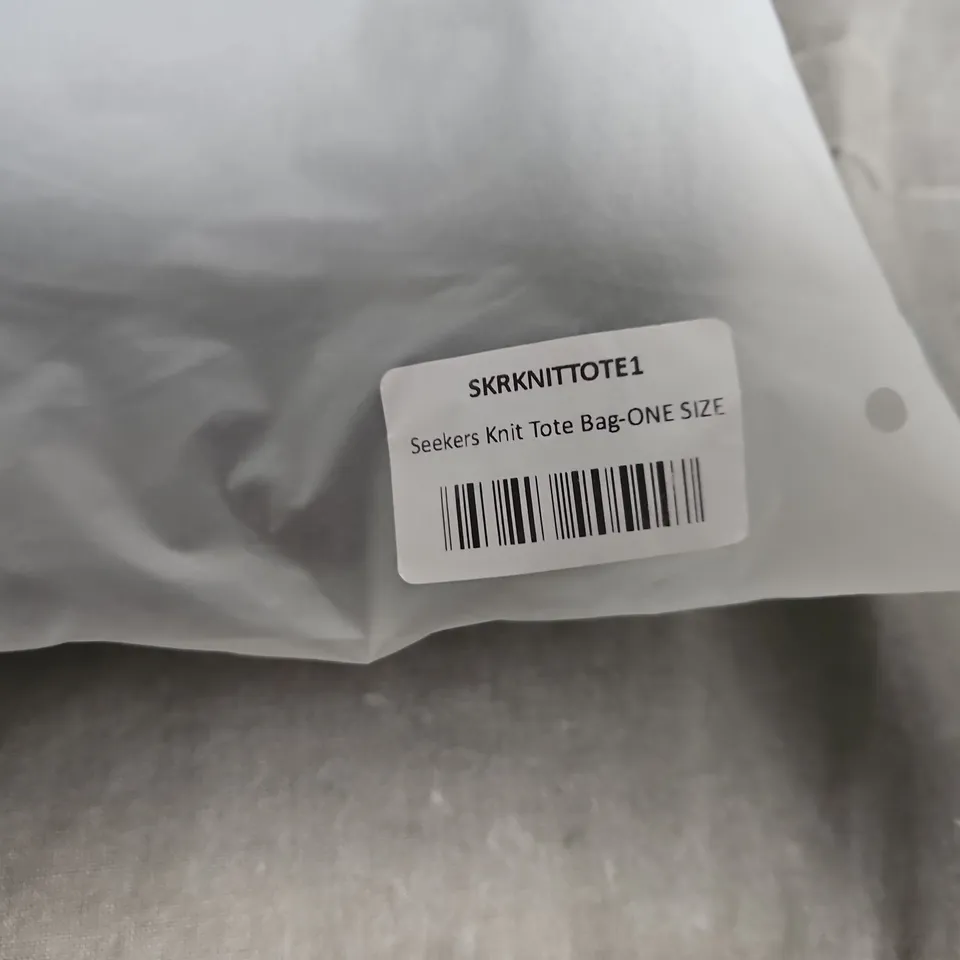 SEEKERS KNIT TOTE BAG – ONE SIZE