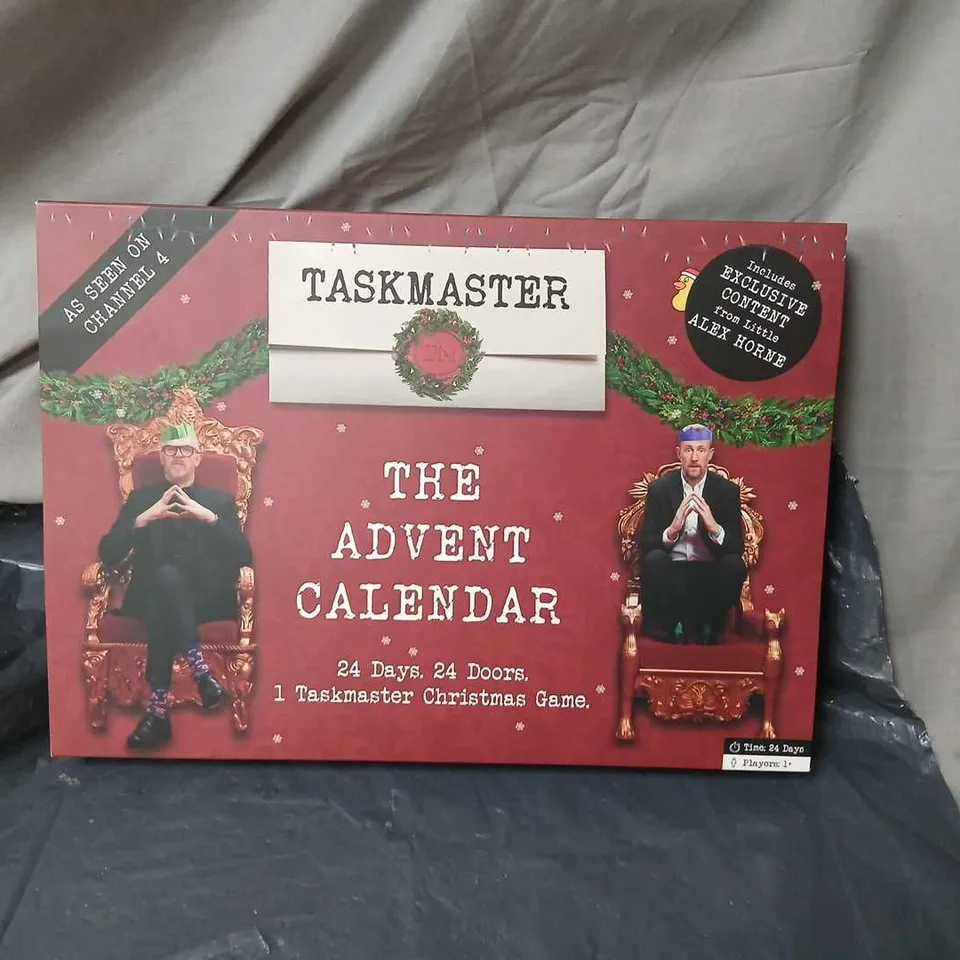 TASKMASTER THE ADVENT CALENDAR BOARD GAME