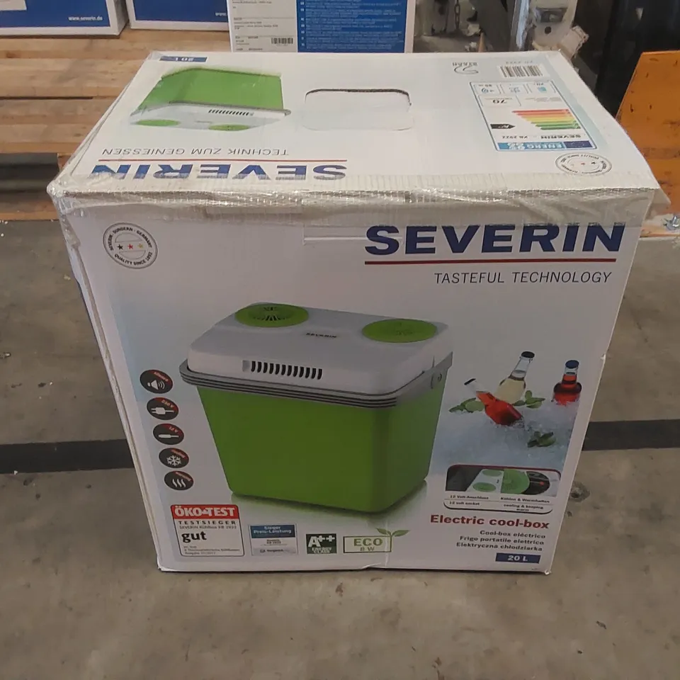 BOXED SEVERIN 20L ELECTRIC COOL-BOX