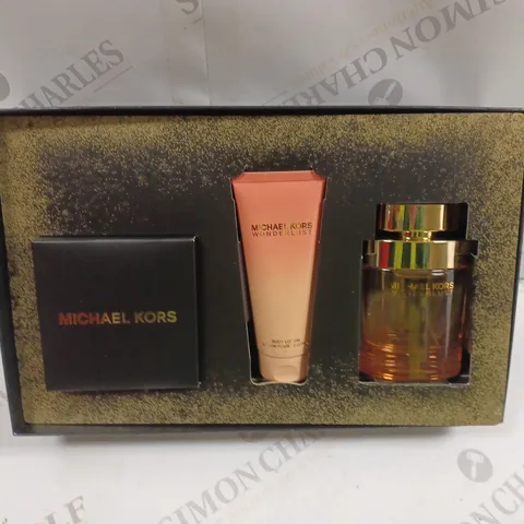 BOXED MICHAEL KORS WONDERLUST EAU DE TOILETTE GIFT SET 