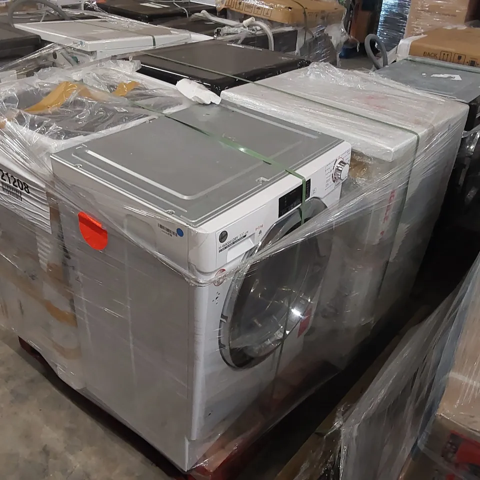 PALLET OF APPROXIMATELY 4 UNPROCESSED RAW RETURN WHITE GOODS TO INCLUDE;