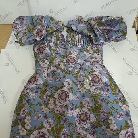 LAVISH ALICE FLORAL PATTERN DRESS SIZE UNSPECIFIED