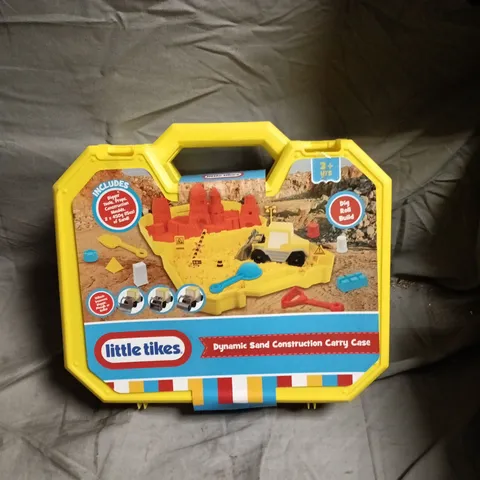 LITTLE TIKES DYNAMIC SAND CONSTRUCTION WITH CARRY CASE