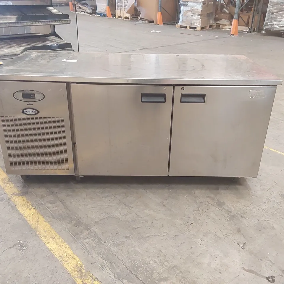 FOSTER PRO2/2M-A 2 DOOR BENCH FRIDGE DELI