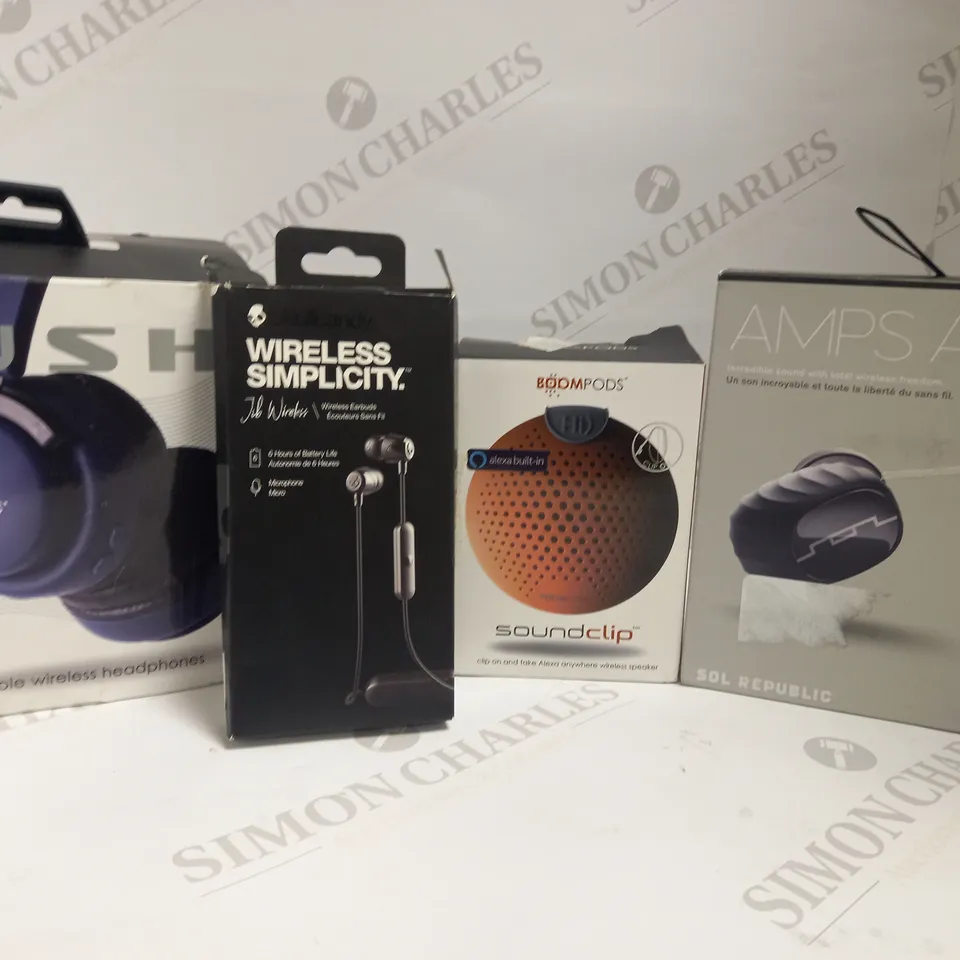 LOT OF 12 PAIRS OF ASSORTED EARPHONES/SPEAKER