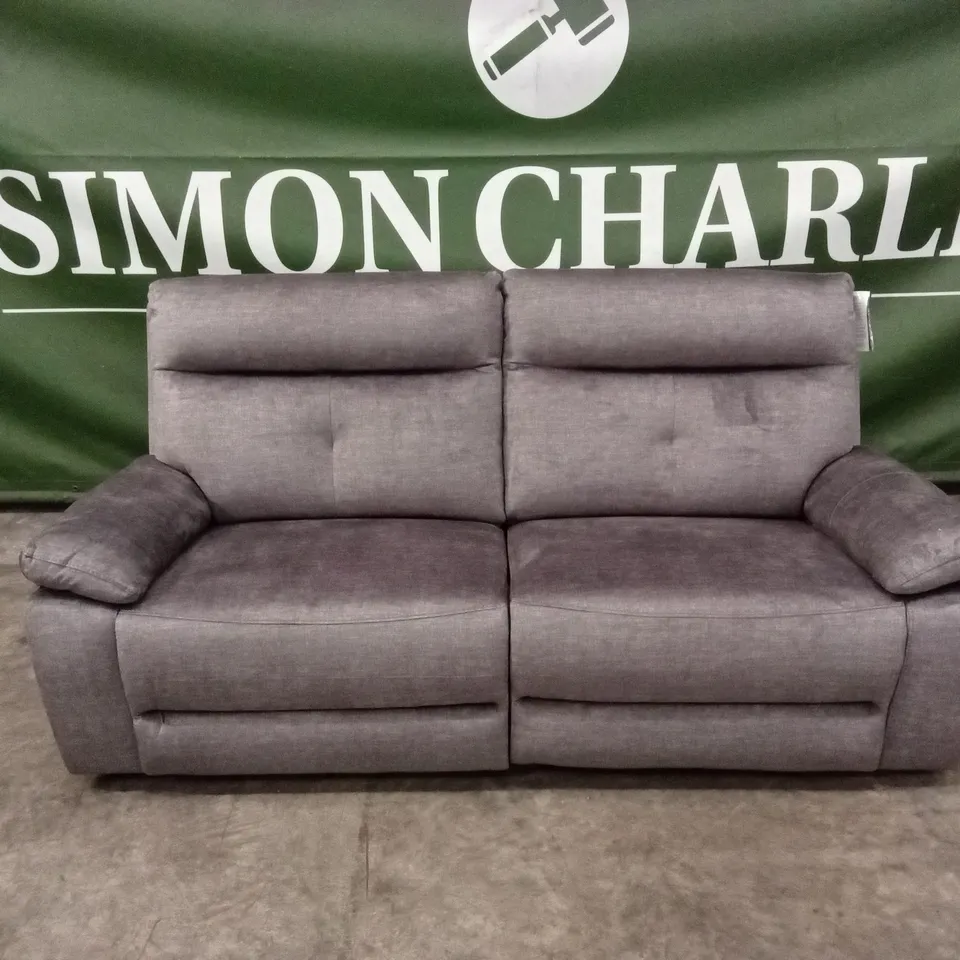 IVANA 3 SEATER FABRIC POWER RECLINER SOFA WITH USB CHARGING AND STORAGE RRP £1199