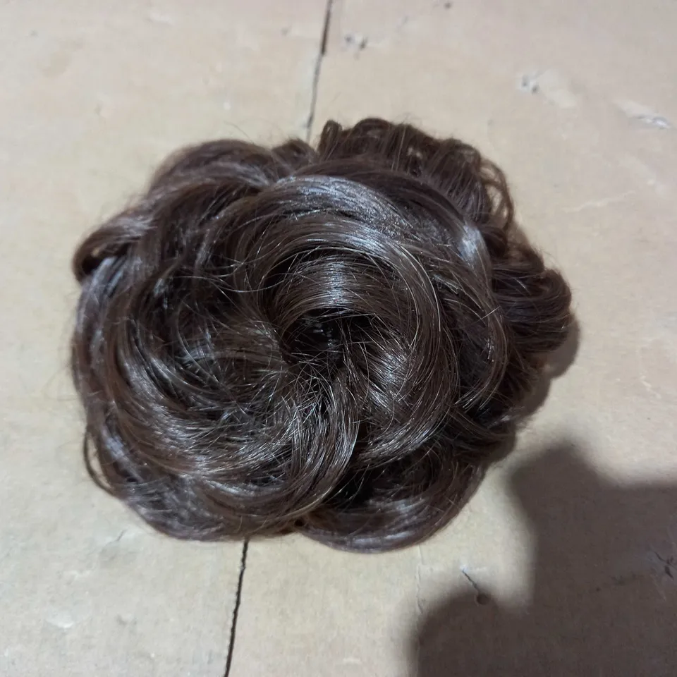 EASILOCKS HD FIBRE ELASTICATED SCRUNCHIE - BROWN COCOA