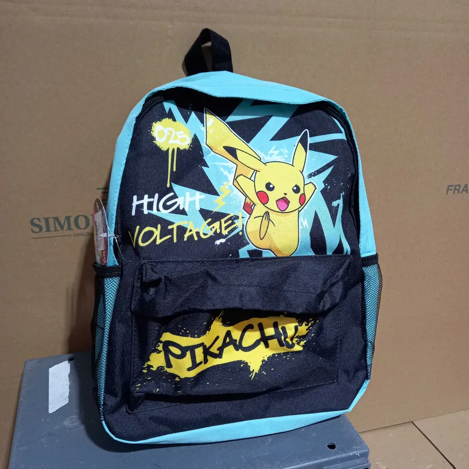 POKEMON PIKACHU HIGH VOLTAGE RUCKSACK 