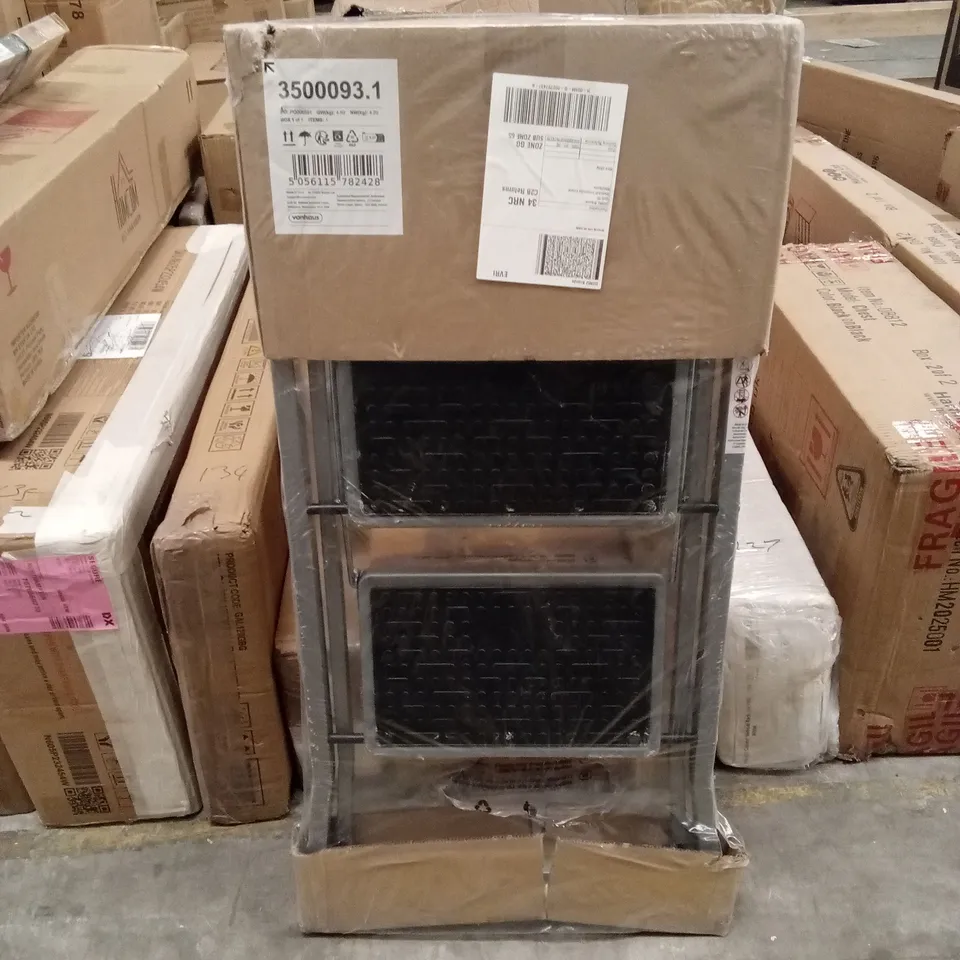 BOXED VONHAUS 2 STEP LADDER WITH 150KG MAX CAPACITY
