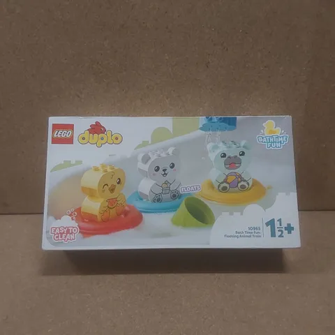 BOXED LEGO DUPLO 10965 BATH TIME FUN: FLOATING ANIMAL TRAIN