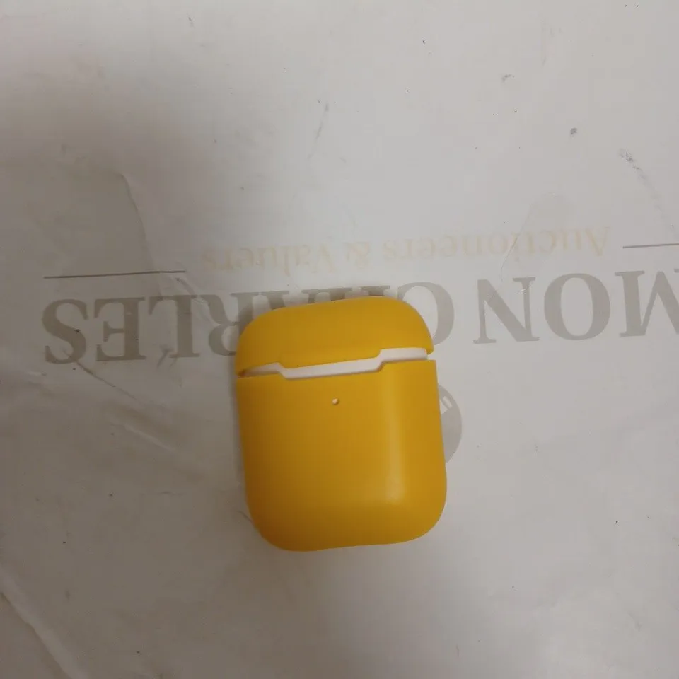 BOX OF TECH 21 AIRPODS CASES YELLOW-91 AND BLUE-35