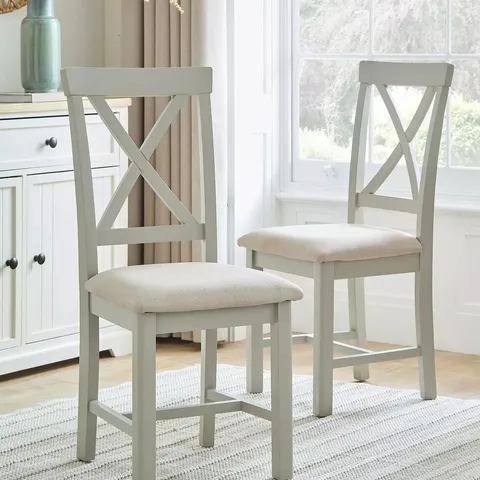 BOXED MALONE PAIR OF CHAIRS (1 BOX)