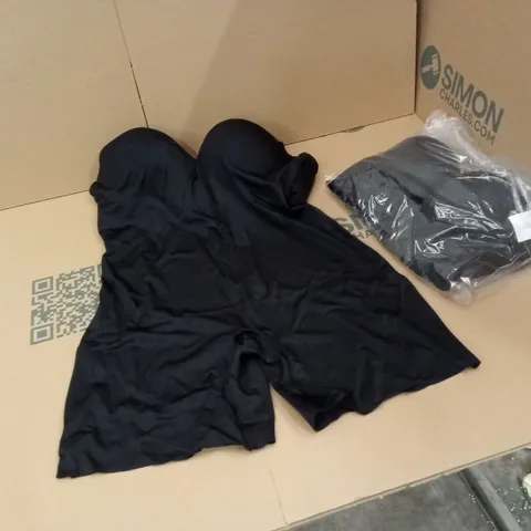 BOX CONTAINING APPROXIMATELY 15 x BRAND NEW MAGISCULPT BLACK BODYSUITS - SIZE 42E