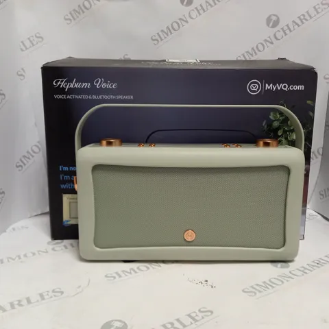 BOXED HEPBURN VOICE BLUETOOTH SPEAKER VOICE ACTIVATED 