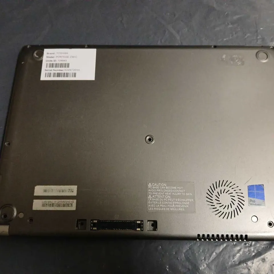 TOSHIBA PORTEGE Z30-C LAPTOP 