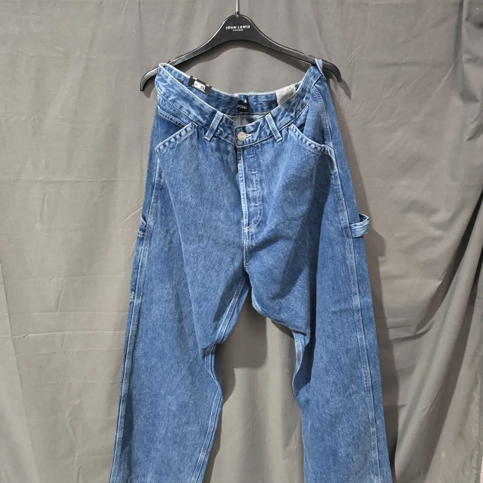 JACK & JONES BAGGY JEANS – MEN'S DENIM TROUSERS (ALEX) 32"