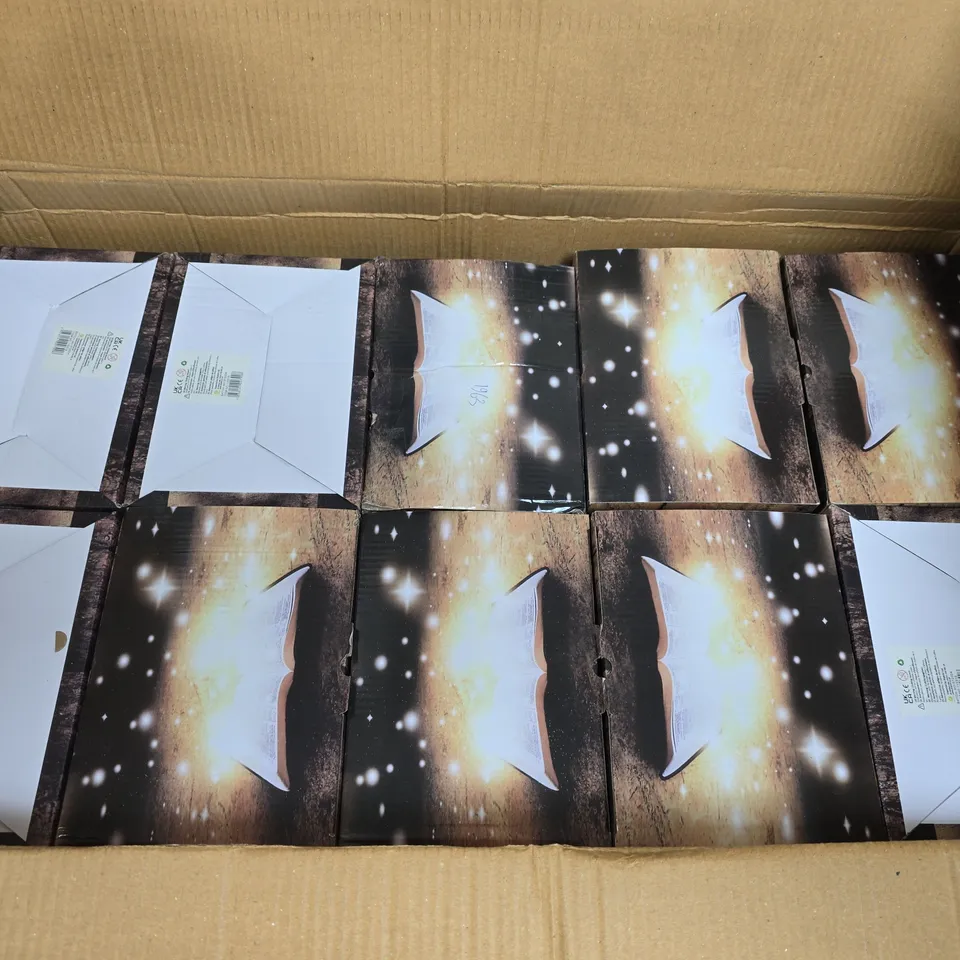 BOX OF APPROXIMATELY 10 20CM CHRISTMAS PRE-LIT LED MUSICAL NATIVITY SCENE DECORATION - COLLECTION ONLY 