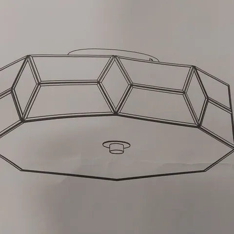 BRAND NEW BOXED GEOMETRIC CEILING LIGHT 