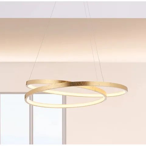 BOXED BRENDAN 1-LIGHT WAGON WHEEL LED CHANDELIER