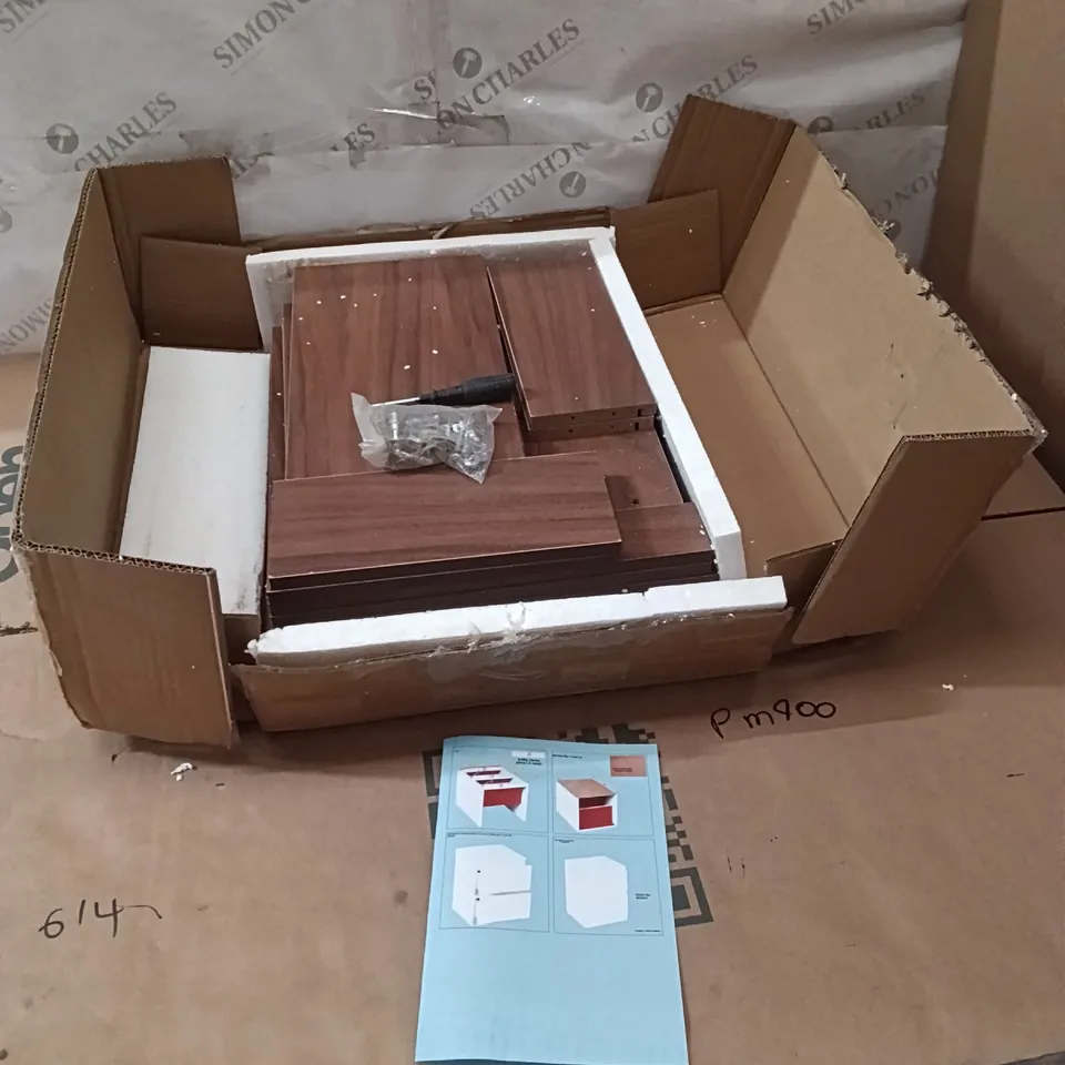 BOXED CABINET - BROWN (1 BOX)