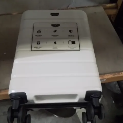 LUGGFLEX TRAVEL SUITCASE DARK WHITE