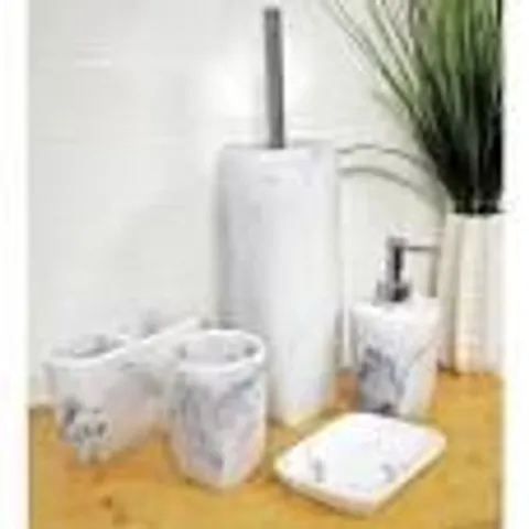 BOXED CVETKO BATHROOM ACCESSORY SET (1 BOX)