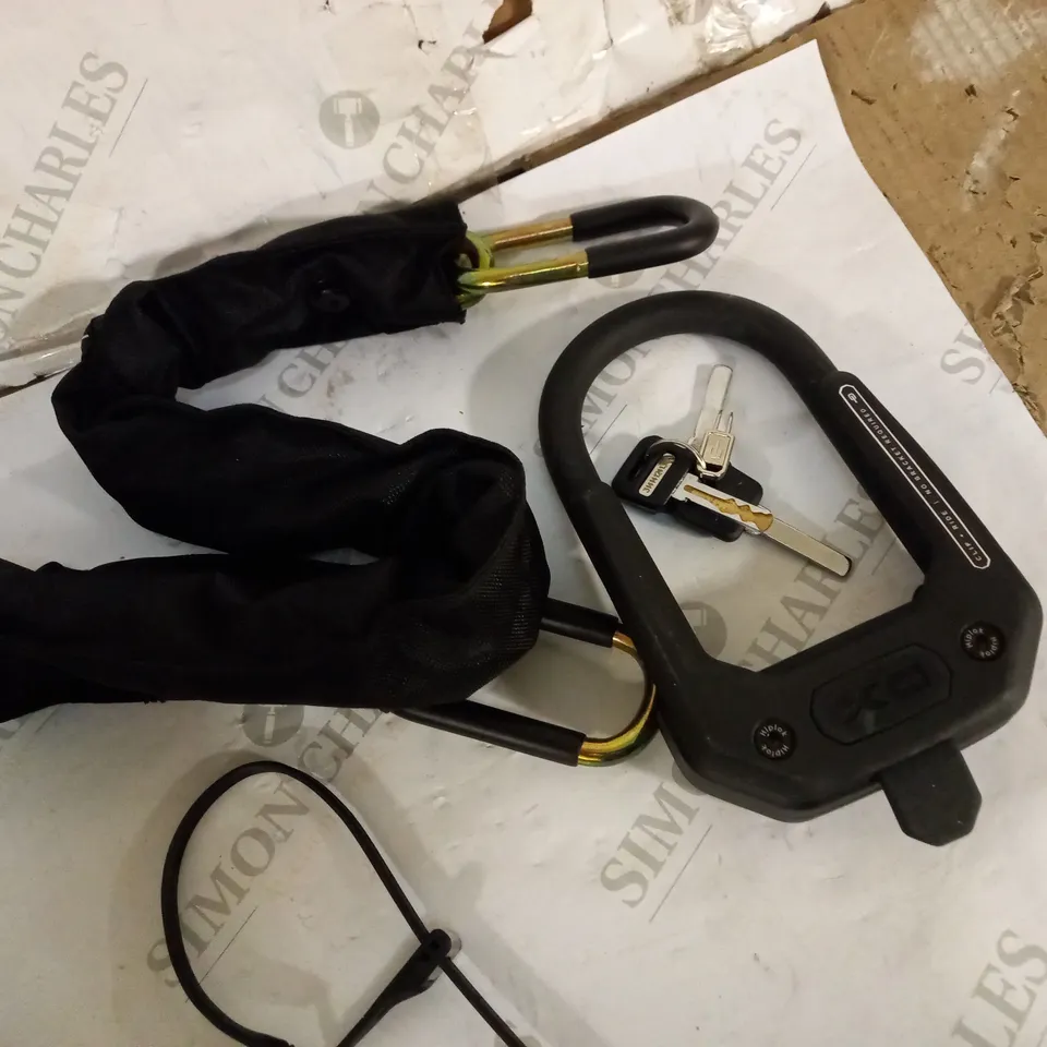 HIPLOK E-DX CARGO & E-BIKE SPECIFIC LOCK, BLACK