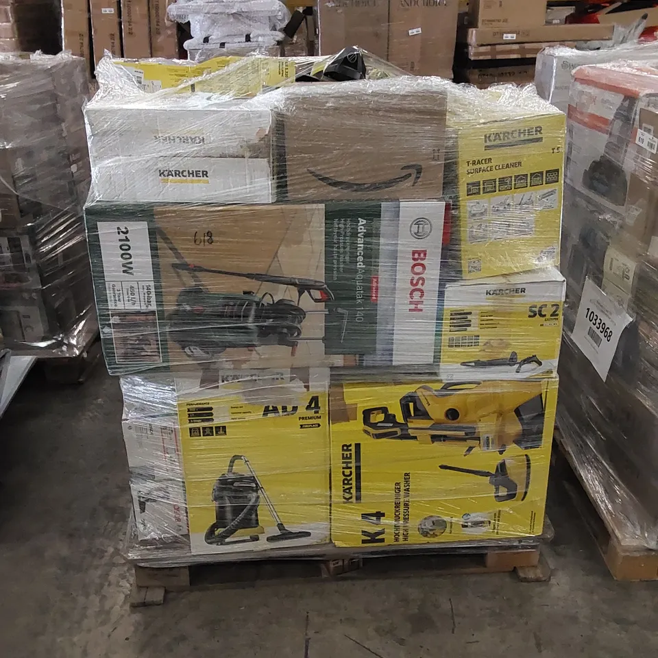 PALLET OF APPROXIMATELY 33 UNPROCESSED RAW RETURN HOUSEHOLD AND ELECTRICAL GOODS TO INCLUDE;