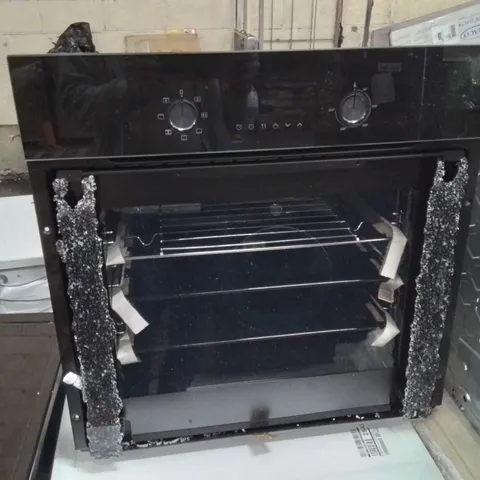 HISENSE BI62220ABGUK 61L BUILT IN ELECTRIC SINGLE OVEN - BLACK -SMASHED DOOR-