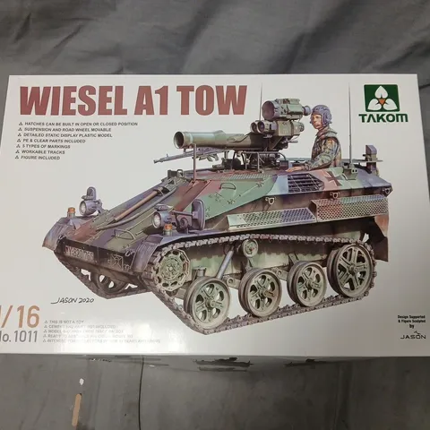 BOXED TAKOM WIESEL A1 TOW 1/16 CONSTRUCTION SET
