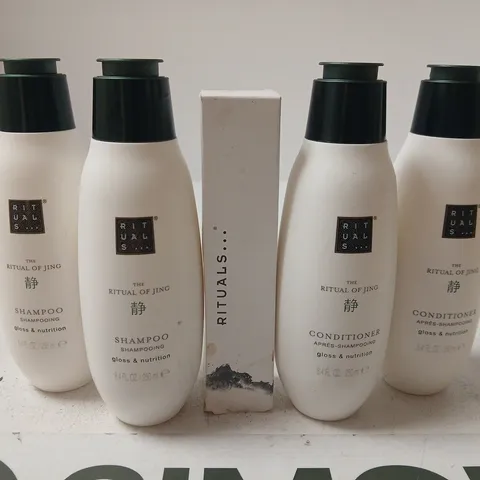 5 RITUALS... PRODUCTS TO INCLUDE SHAMPOO, CONDITIONER, HAIR/BODY MST