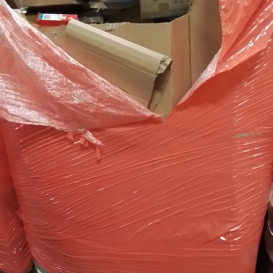PALLET OF ASSORTED HOUSEHOLD GOODS AND PRODUCTS TO INCLUDE;CEILING FAN WITH LIGHT,INSECT KILLER MACHINE,SUITCASE