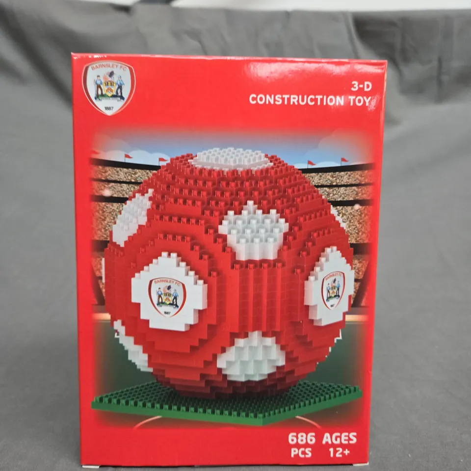 BARNSLEY FC 3-D CONSTRUCTION TOY