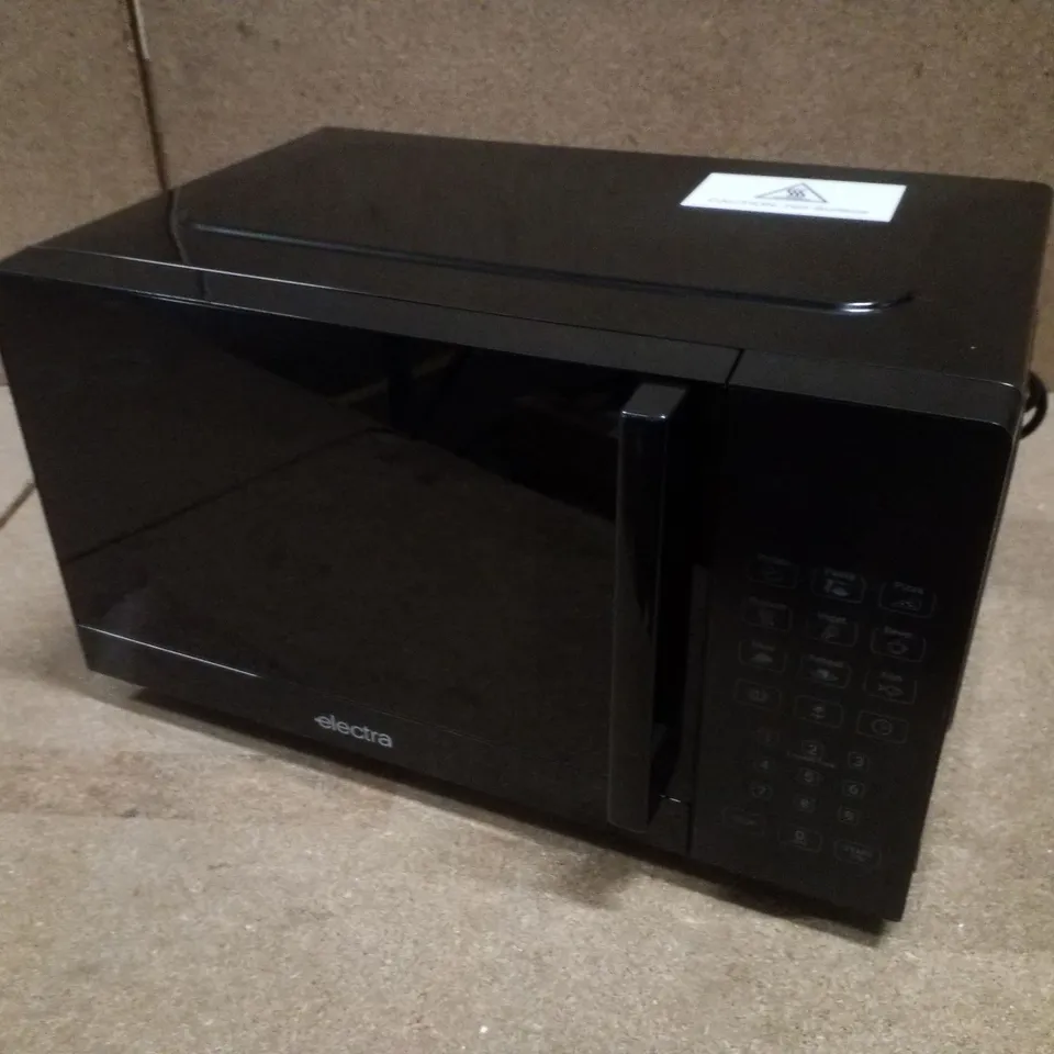 BOXED ELECTRA MWST20LB MICROWAVE OVEN - BLACK