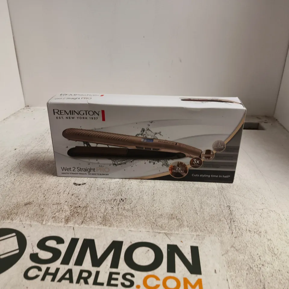 REMINGTON WET 2 STRAIGHT HAIR STRAIGHTENER – BOXED
