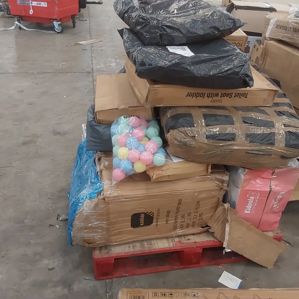 PALLET CONTAINING A LARGE ASSORTMENT OF CONSUMER PRODUCTS 