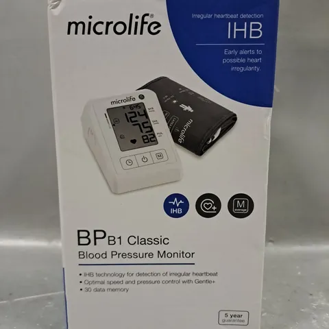 BOXED MICROLIFE BLOOD PRESSURE MONITOR 