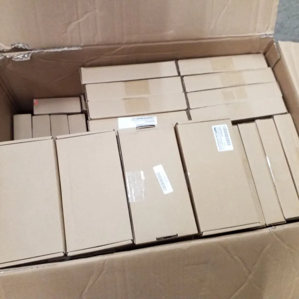 BOX CONTAINING APPROXIMATELY 125 BOXES OF 6 WINE BOTTLE LED STRING LIGHTS