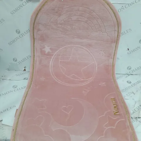 PERSONALISED PINK LUXURY PRAYER MAT FOR KIDS