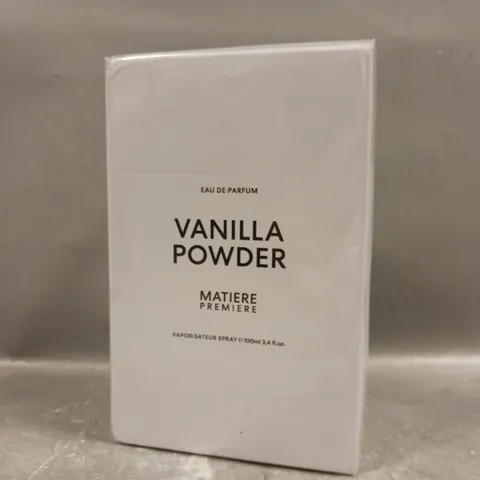 SEALED MATIERE PREMIERE VANILLA POWDER EAU DE PARFUM 100ML