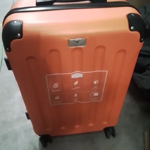 LUGG TRAVEL SUITCASE ORANGE