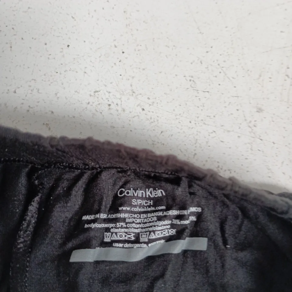 CALVIN KLEIN TROUSERS – BLACK SIZE S