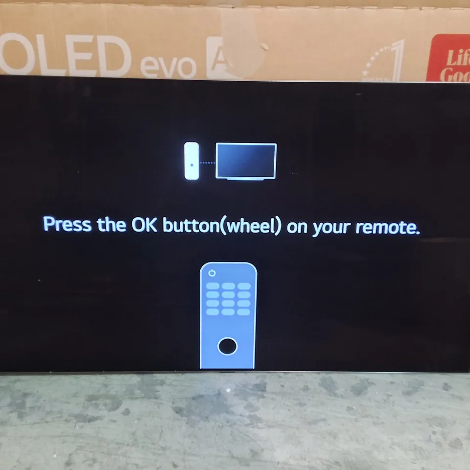 BOXED LG 65" OLED EVO 4K TV - OLED65G54LW