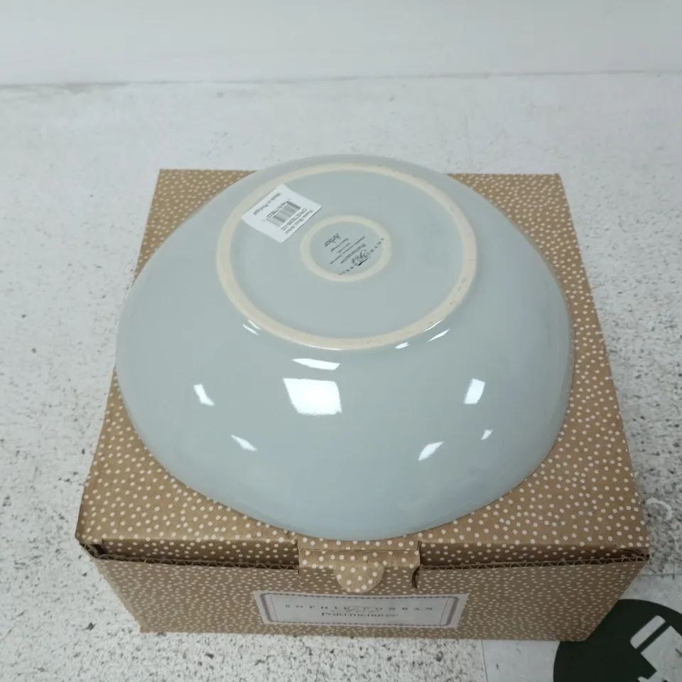 LOT OF 12 SOPHIE CONRAN ARBOR PASTA BOWLS IN DOVE GREY - 3 X 4-PACKS