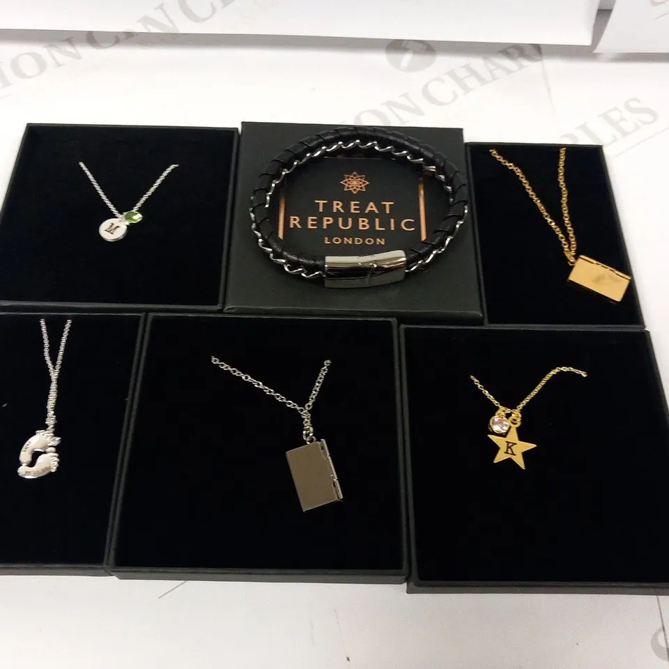 APPROXIMATELY 6 ASSORTED TREAT REPUBLIC LONDON ITEMS OF JEWELLERY RRP £180